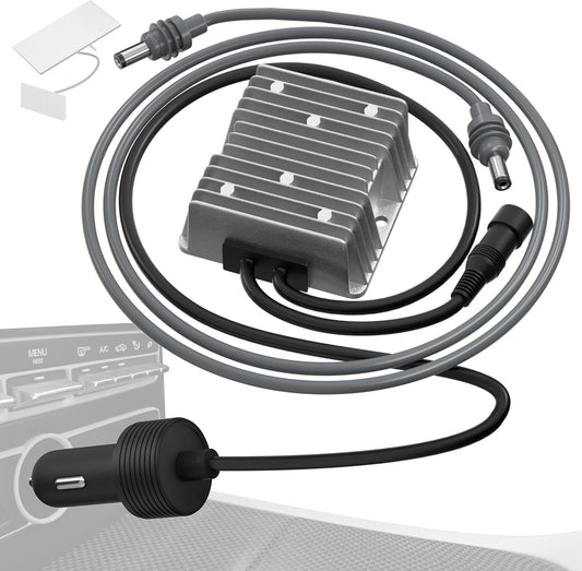 Starlink Gen 3 Step Up Cigarette Lighter Adapter with DC Cable, 57V 4.5A Output, 10V-36V Input, 18 AWG Starlink Gen3 Car Charger, Waterproof, Portable, High Efficiency, Stable