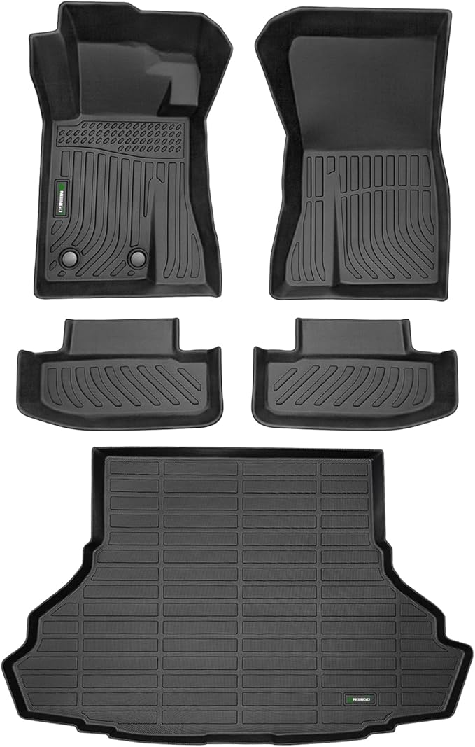ANBINGO®Floor Mats for Ford Mustang 2015-2024,2015 2016 Mustang mats 2017 2018 Mustang mats 2019 2020 Mustang mats 2021 2022 Mustang mats 2023 Mustang mats 2024 Mustang mats(NOT Mach-E)