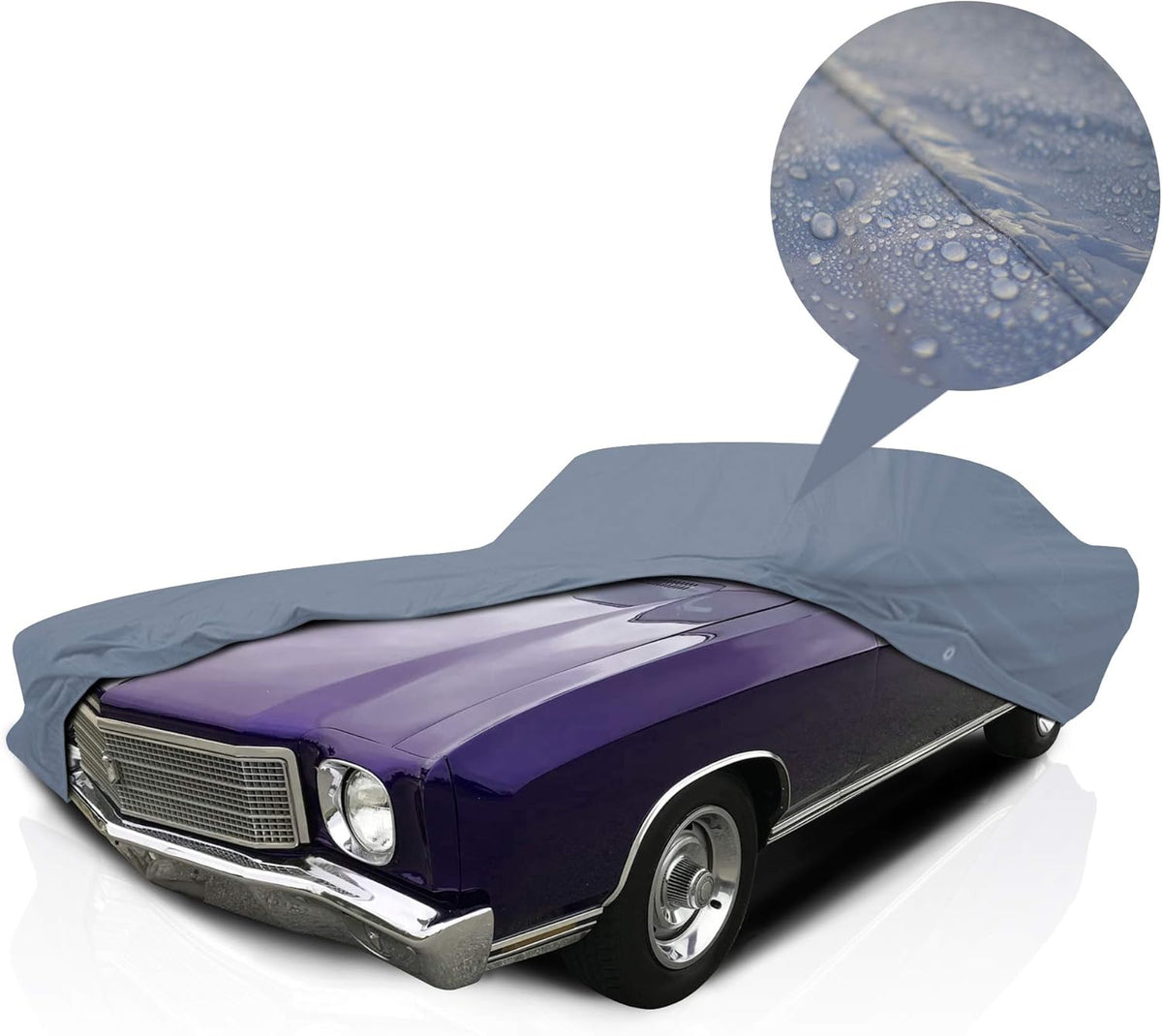 DaShield Ultimum Series Cadillac Eldorado 1967-1970 Coupe 2-Door All Weather Protection Semi Custom Fit Dust, Sun, Snow, Rain Protection Indoor Outdoor
