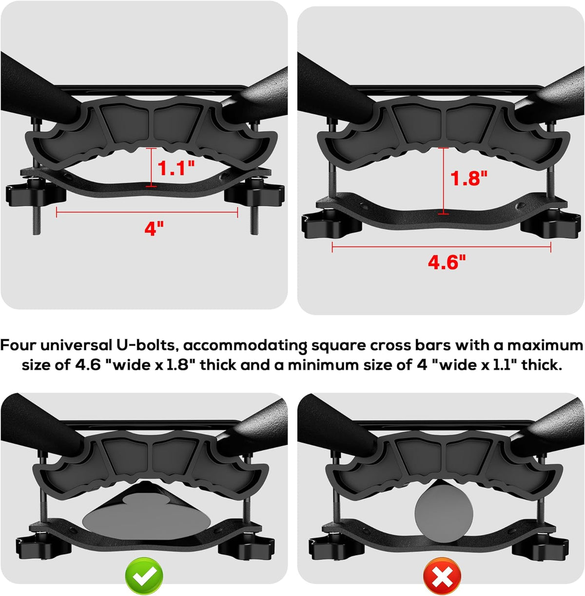 WILDROAD Car Roof Cargo Carrier Combo of Upgraded 64"x 39"x 4" Roof Rack Cargo Basket, Super Duty Bungee Cargo Net. Universal Car Top Luggage Holder Carrier Basket Fits for SUV Truck Cars
