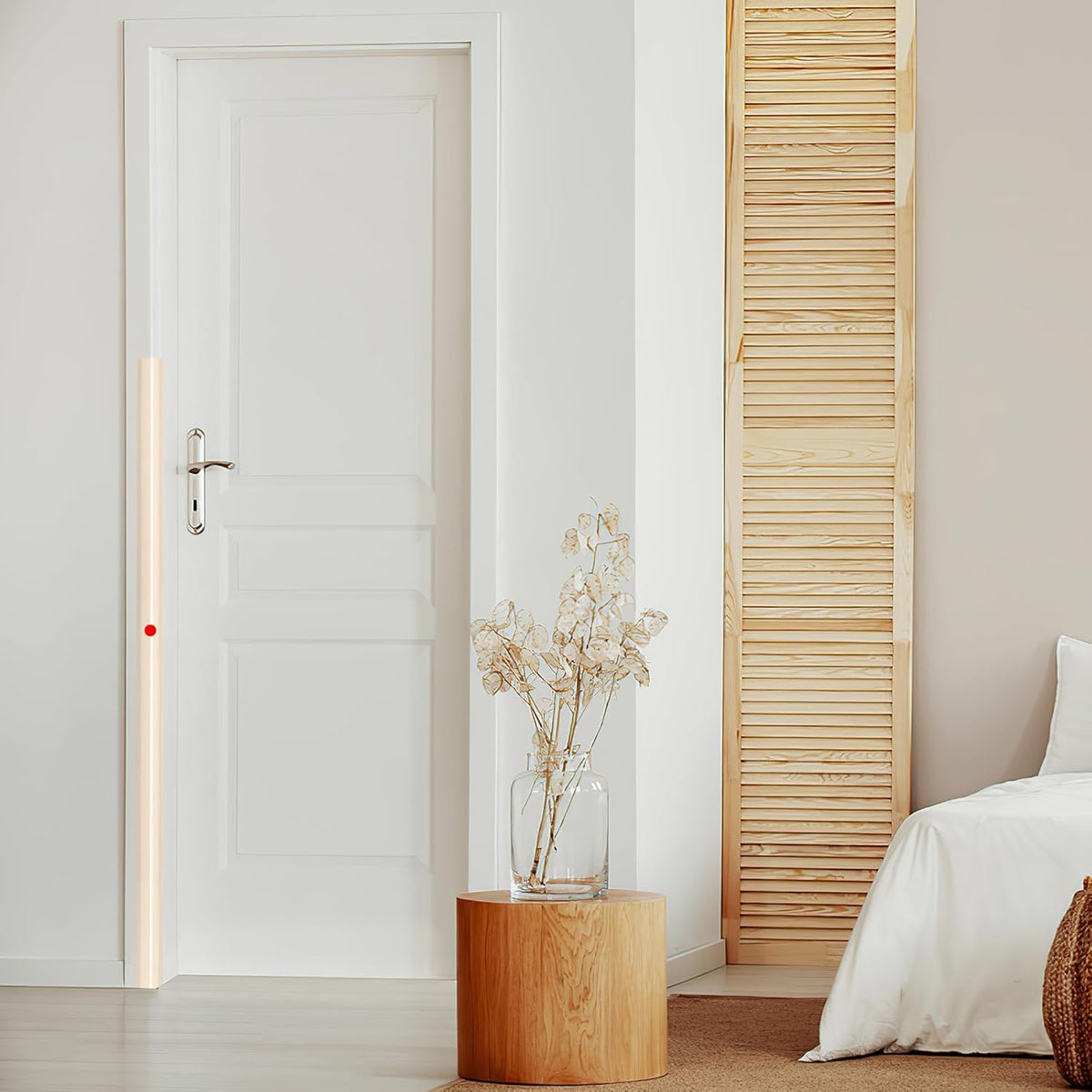 2PCS Wall Corner Protectors Guards - Self Adhesive Corner Protector & Corner Guards for Walls Edge Protection, Easy to Apply - No Tools Needed(Beige, 31.5"x1.18")