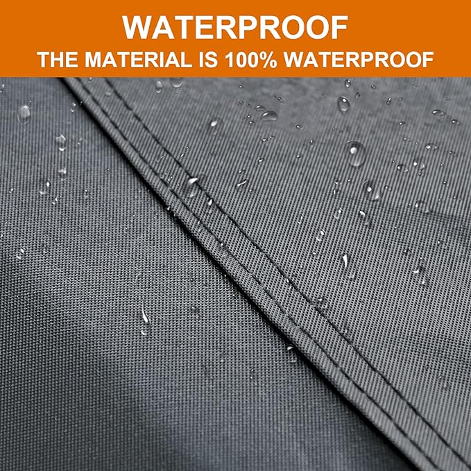 Kayme 7 Layers Truck Cover Waterproof All Weather, Heavy Duty Outdoor Pickup Cover Sun Uv Rain Protection, Universal Fit Toyota Tacoma Ford Ranger GMC Canyon Chevy Colorado(Length Up to 220 inch) M+