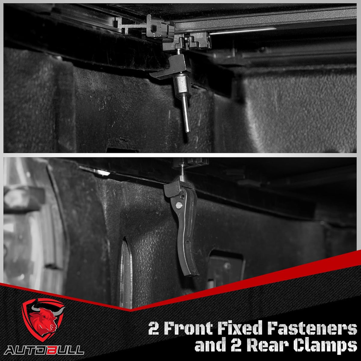 Soft Tri Fold Tonneau Cover Compatible with 2007-2021 Toyota Tundra(Excl. Trail Edition) 5.5ft Bed (66.7"), Vinly Top Alloy Steel Structure
