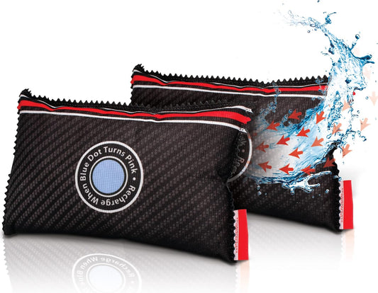 Reusable Car Dehumidifier - Rechargeable Dehumidifier for Car, Trucks, and RVs - Prevent Damp & Moisture on Windscreens with this Portable Moisture Absorber for Car - Anti Fog Car Windshield