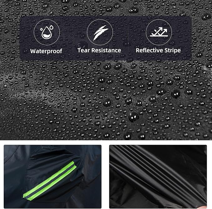 Car Cover Custom Fit for Toyota Corolla, Waterproof All Weather Full Exterior Cover Rain Snow UV Protection Cover with Door Zipper