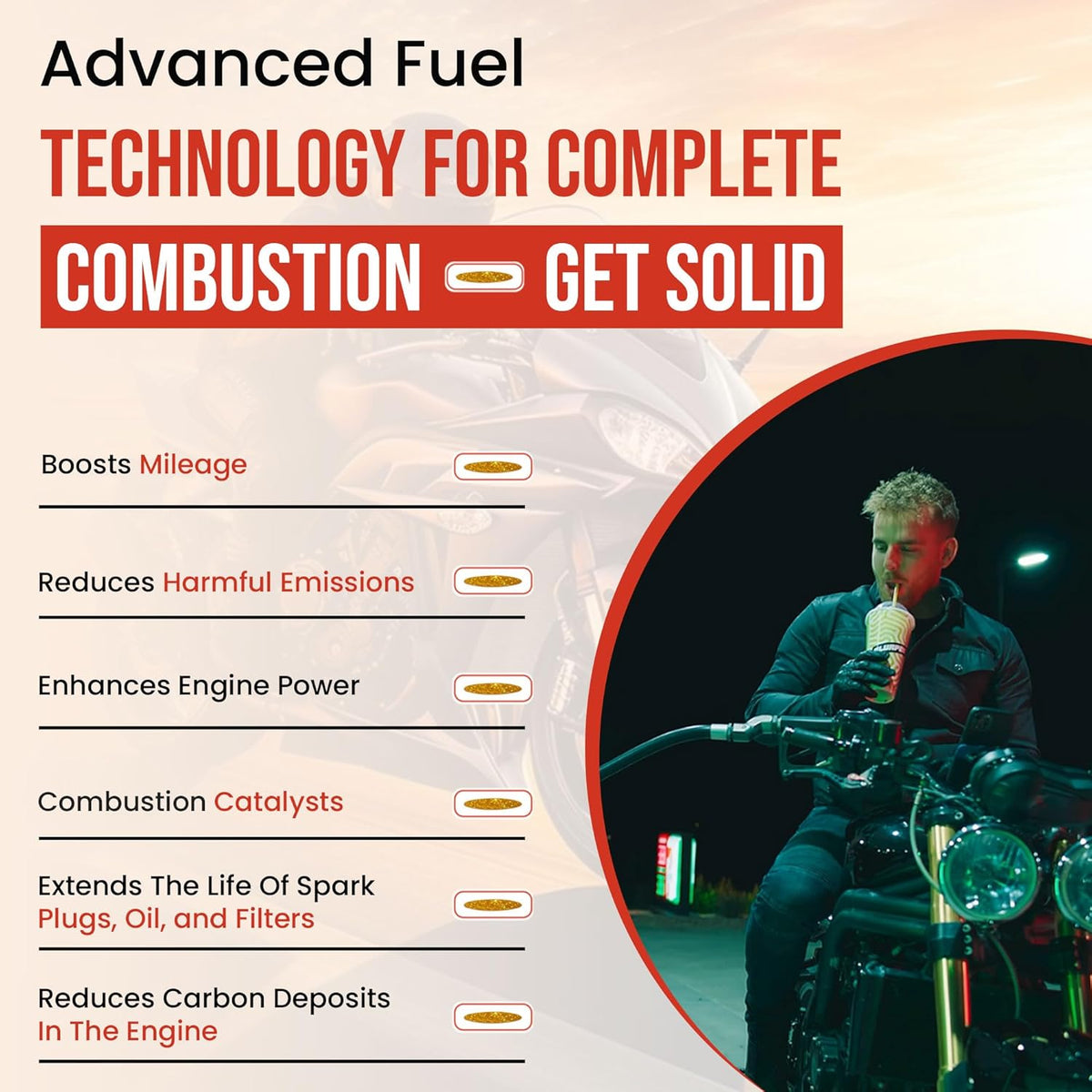 Ferox – Performance Fuel Catalyst | Not an Additive, It’s an Advantage | Total Combustion Control | Race Gas Feel, Fraction of The Price | Any Fuel, Any Engine | 1 Tab = 8 GAL