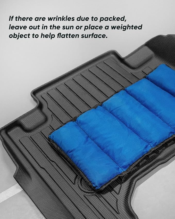 Car Floor Mats for Nissan Frontier 2008-2021 Crew Cab Full Set, All Weather Floor Liners Custom Fit Rubber Mat for Cars, Carpet Protector Truck Accessories for Nissan Frontier 2008-2021, Black