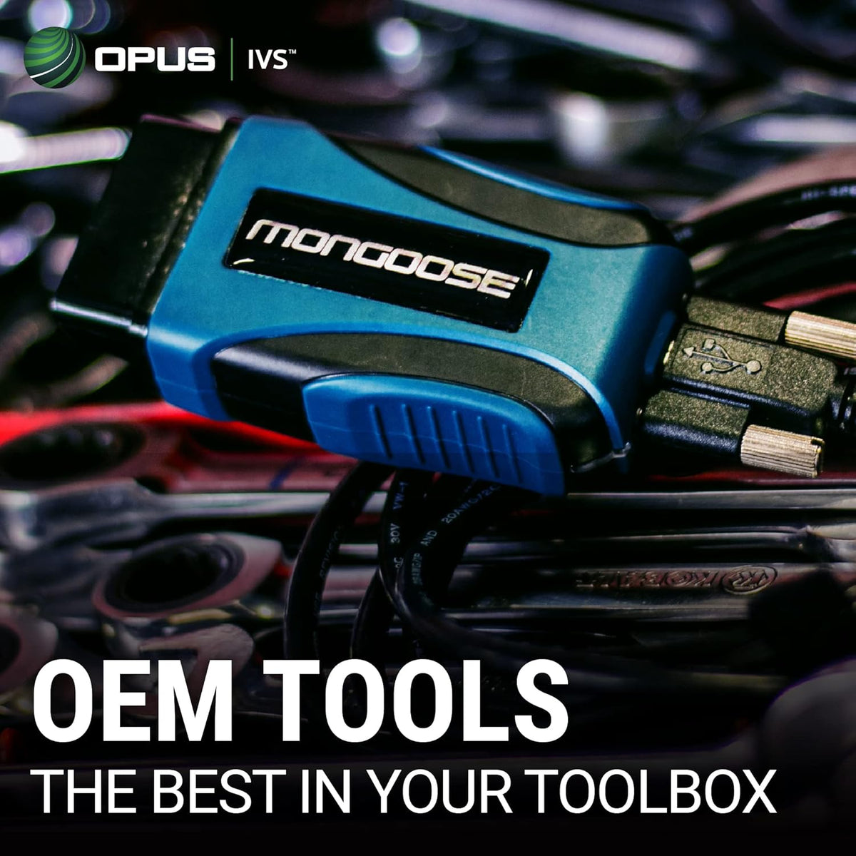 Opus IVS Mongoose-Plus J2534 OEM Bluetooth Wireless Vehicle Interface Cable - Nissan/Infiniti OEM Reprogramming and Diagnostics