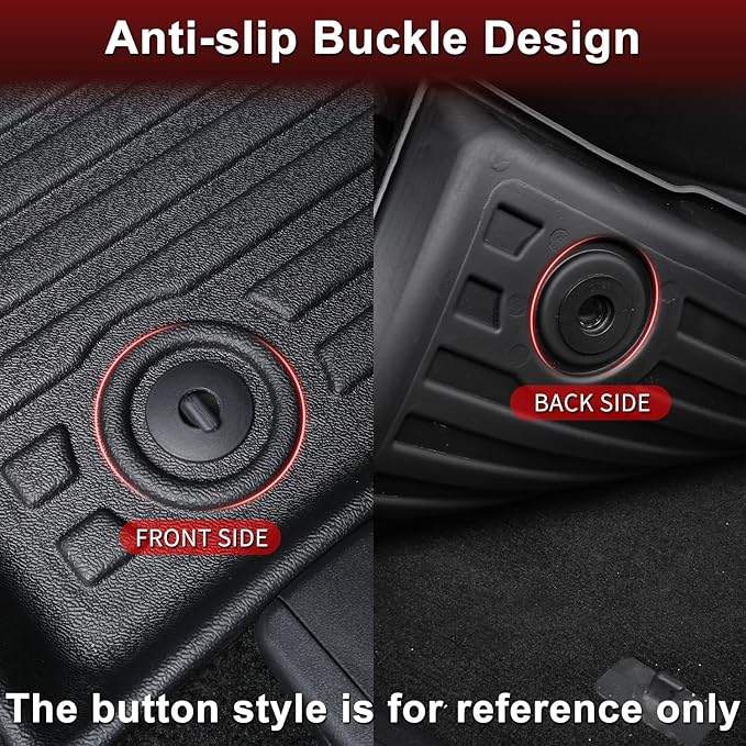 Wayhigh-All Weather Floor Mats & Cargo Liner Set for 2020-2024 2025 Nissan Sentra S/SV/SR Sedan Custom Fit TPE Heavy Duty Car Mats for Nissan Sentra Accessories- Black
