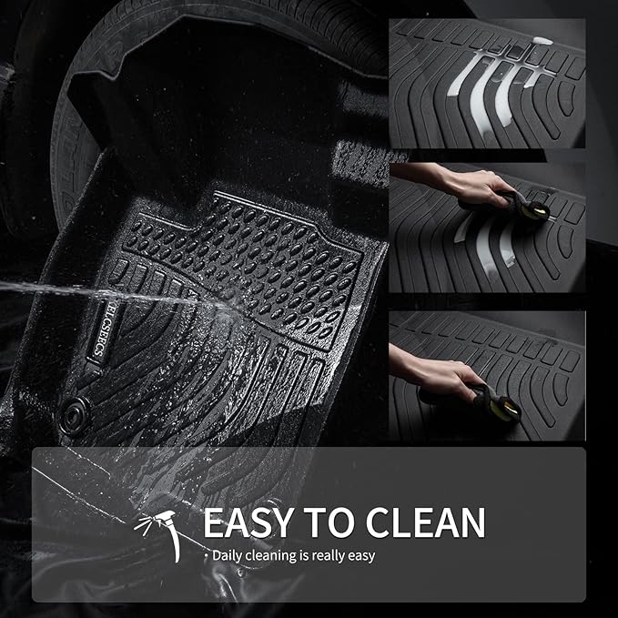 KELCSEECS Floor Mats & Cargo Liner Custom for 2022 2021 2020 2019 2018 2017 2016 BMW X1 Car Mats Automotive Cargo Mat Floor Liners Trunk Mat X1 All Weather Floor Mats Trunk Liner Black