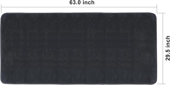 JOYMOOP Car Dry Towel, Quick Drying, Large Size, Microfiber Cleaning Cloth, Dark Grey, 29.5 X 63 Inches, 1 Pack for Boates, RVs, SUVs, Trucks, Cars