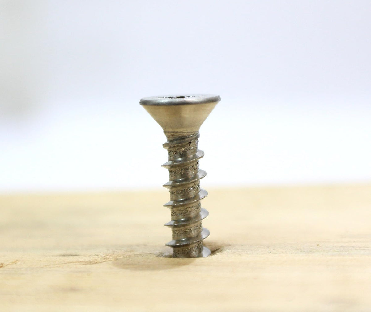 Bolt Dropper #10 X 2'' Stainless Steel Flat Head Phillips Wood Screw, (100 pc), 18-8 (304) Stainless Steel Sheet Metal Screws - Type A Point, Plain Finish