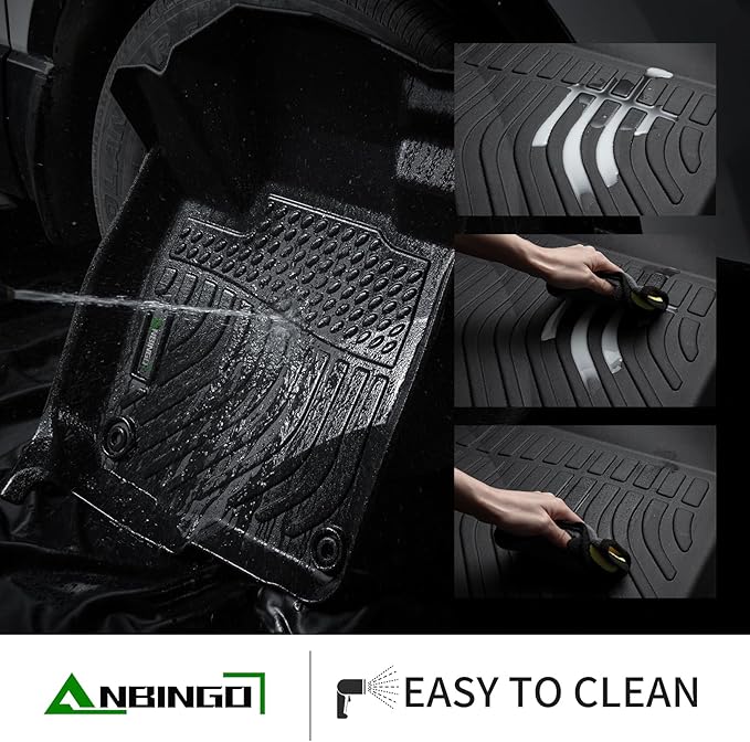 ANBINGO®Floor Mats Fit for Acura TLX 2021-2025&Cargo Liner All Weather Mats for TLX TPE Car Mat Rugs for Acura TLX Rubber Trunk Carpet for TLX Automotive Accessories
