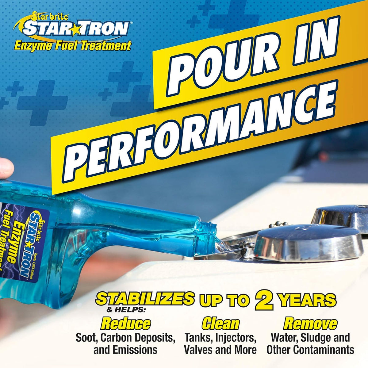 Star Tron Super Concentrated Diesel Formula - Stabilize & Rejuvenate Diesel, Biodiesel & All Regular Gasoline - 1 Oz Treats 32 Gallons