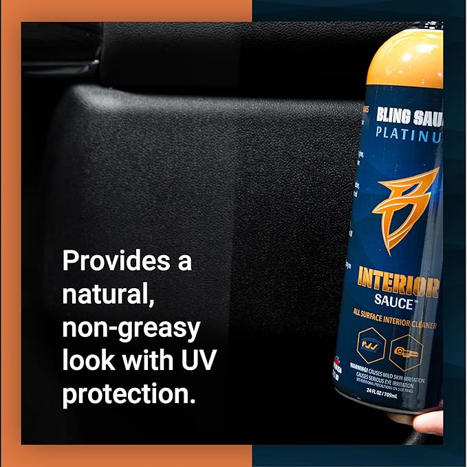 Platinum Interior Sauce, All Surface Automotive Interior Cleaner for Cars, Trucks, SUVs, 24oz.