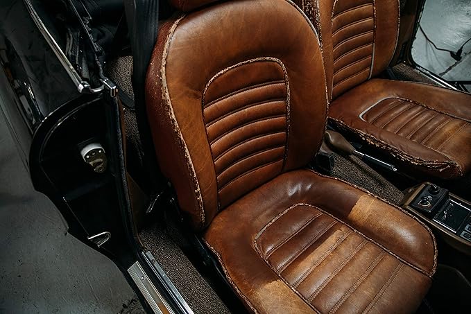 Lithium Leather Love Car Leather Cleaner and Conditioner - Deep Hydrating All Natural Premium Care For Car Interior that Restores, Rehydrates and Protects (4oz)