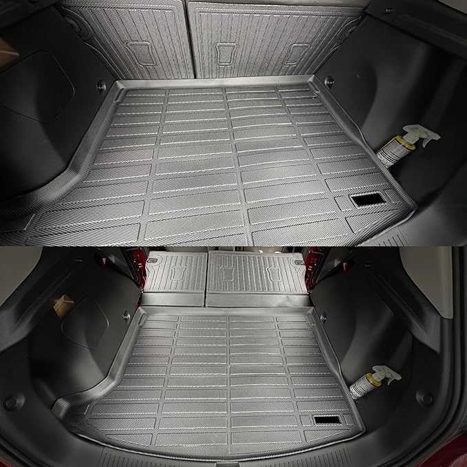 Wayhigh-All Weather Floor Mats and Cargo Mat with Seatback Cargo Set Fit for Buick Encore GX AWD 2026-2020(for Cargo Tray Highest Position) Car Mats Floor Liners for Encore GX Accessories