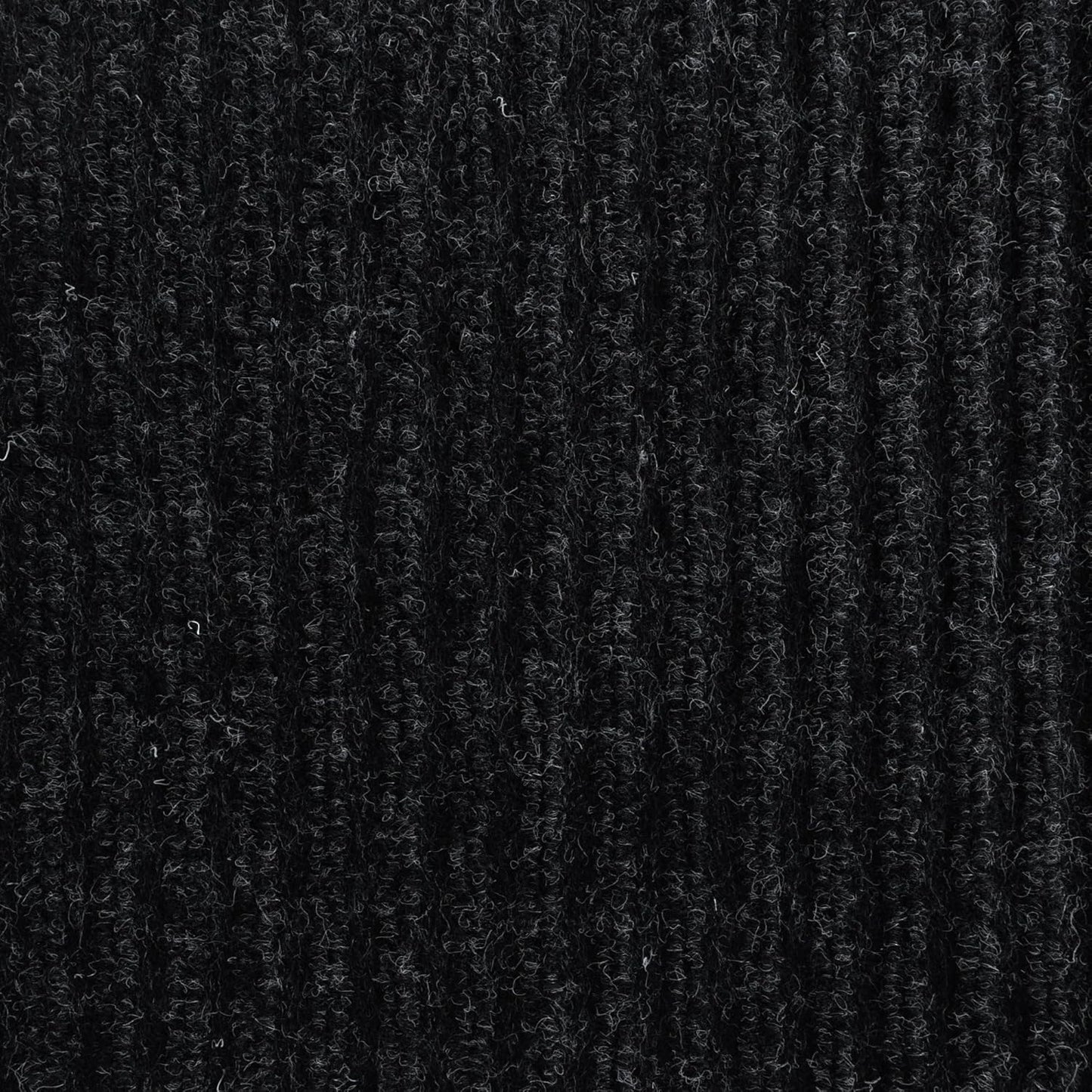 iCustomRug Spartan Weather Warrior Duty Indoor/Outdoor Utility Ribbed in 3ft,4ft,6ft Widths 70 Custom Sizes with Natural Non-Slip Rubber Backing 4'X20' in Black