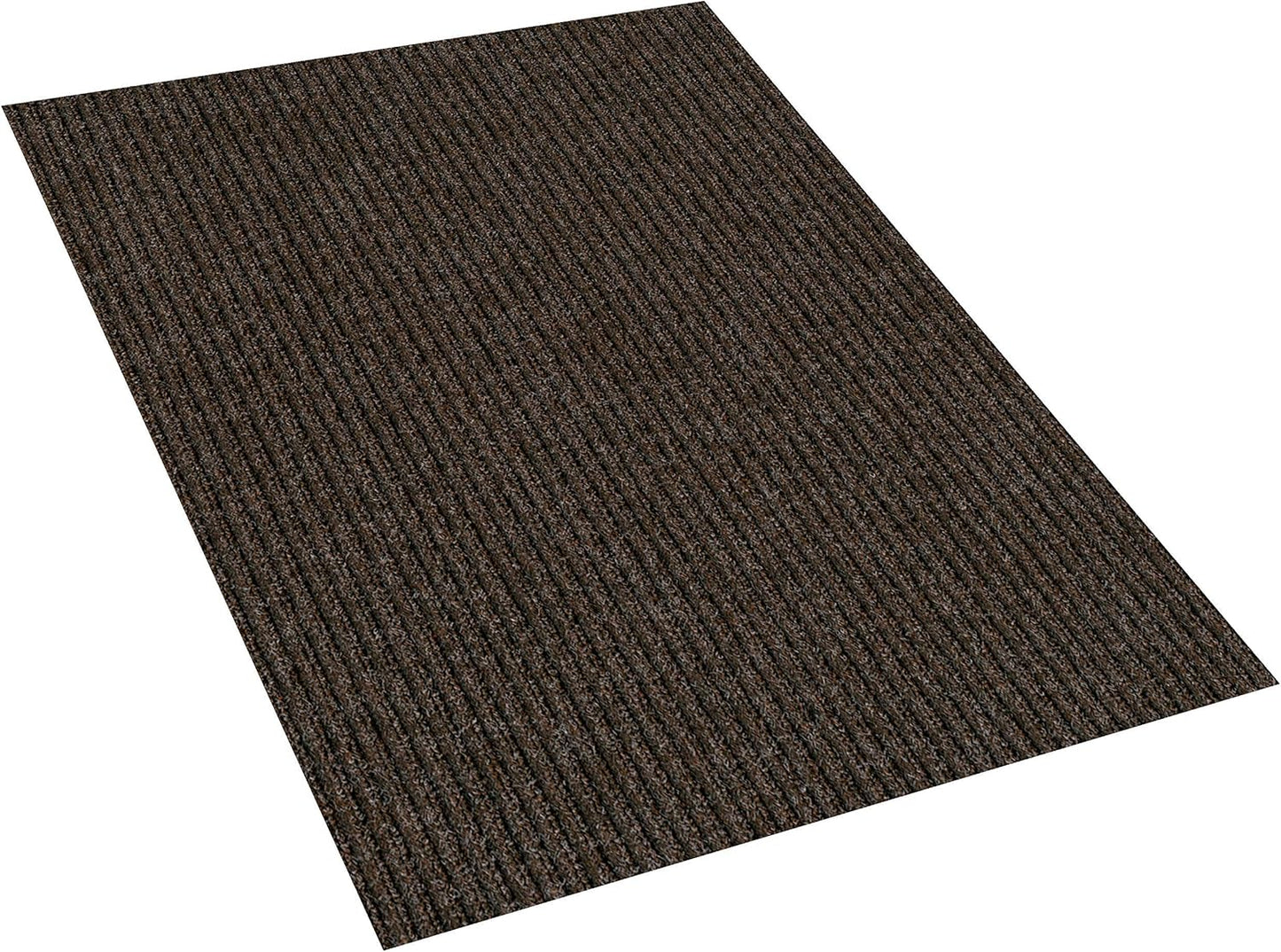 KOECKRITZ Heavy Duty Durable All Weather Indoor/Outdoor Non Slip Entrance Mat Rugs and Runners for Office Business Building Home Garage Front Door (3' x 18', Brick)
