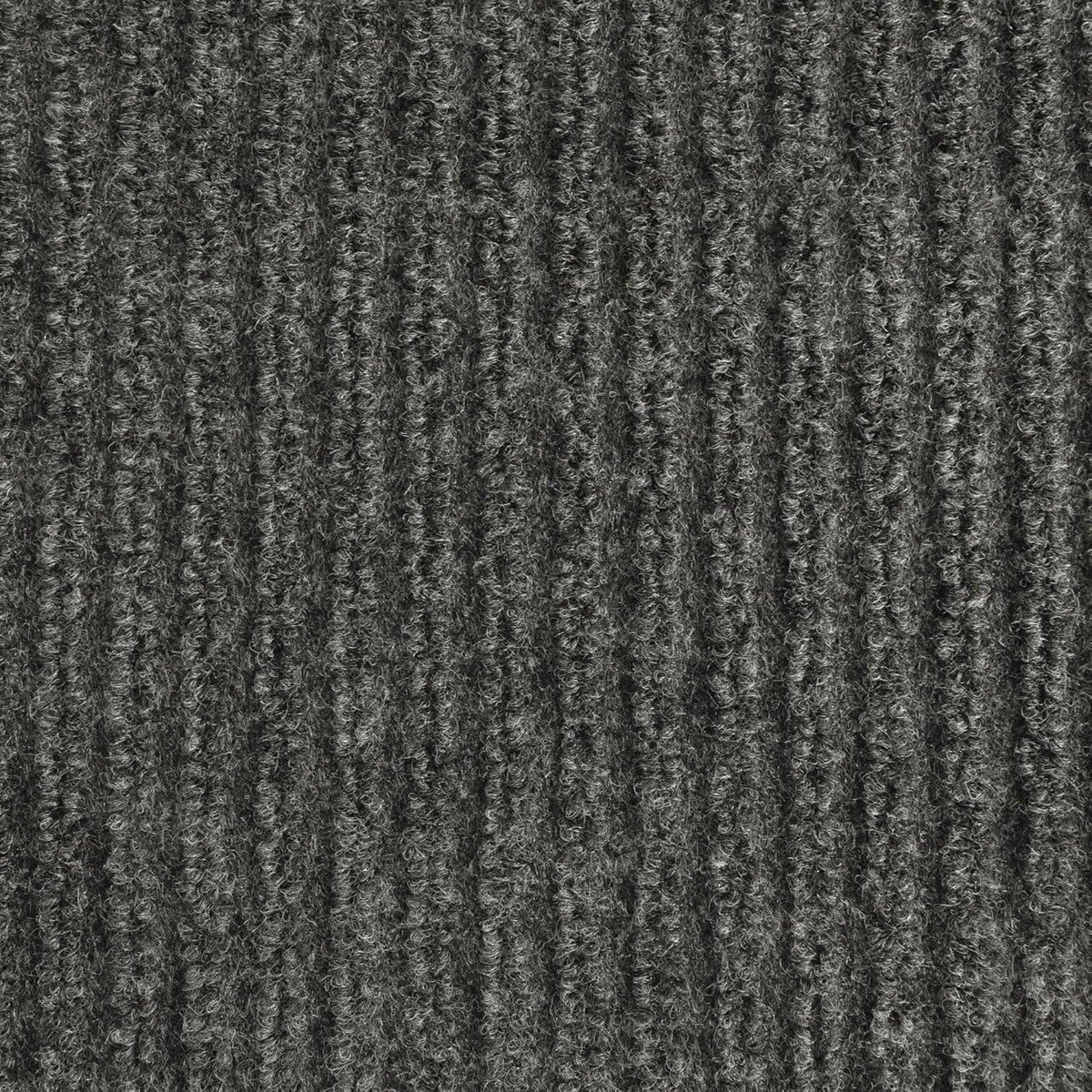 iCustomRug Spartan Weather Warrior Duty Indoor/Outdoor Utility Ribbed in 3ft,4ft,6ft Widths 70 Custom Sizes with Natural Non-Slip Rubber Backing 4'X62' in Charcoal